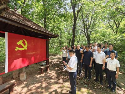 省水保院、省水利厅重点办联合开展主题党日活动